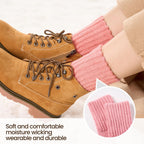 Niorasen Women's Thermal Socks, 3 Pairs Full Cushioned, Cosy Gift Winter