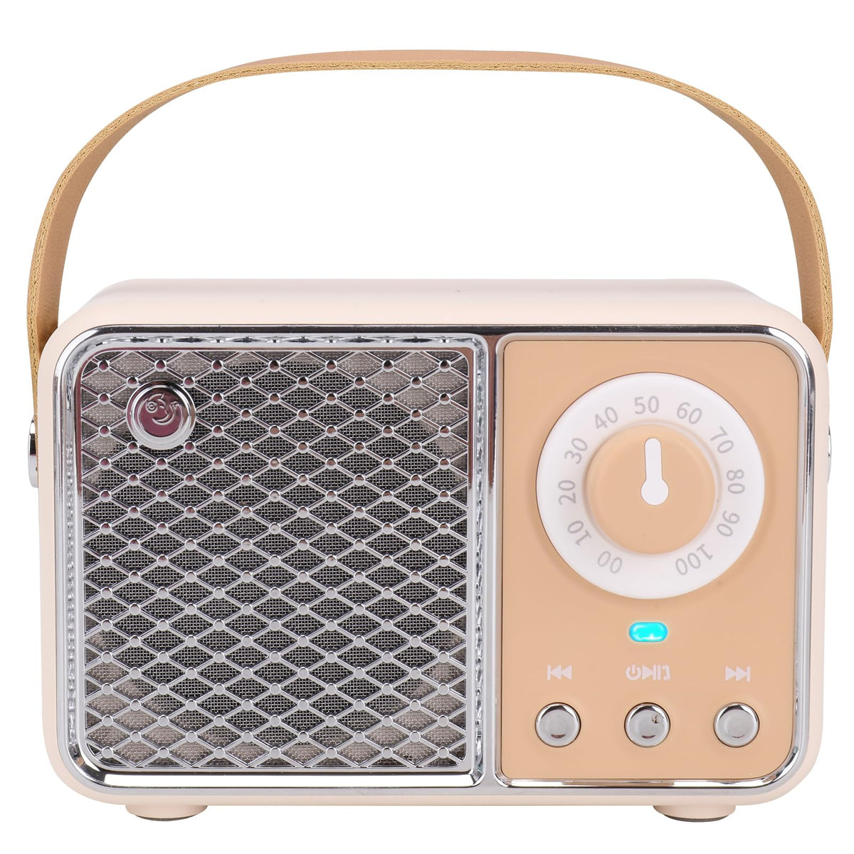 Dosmix Retro Bluetooth Speaker, Small Vintage Decor, Birthday Gifts Black