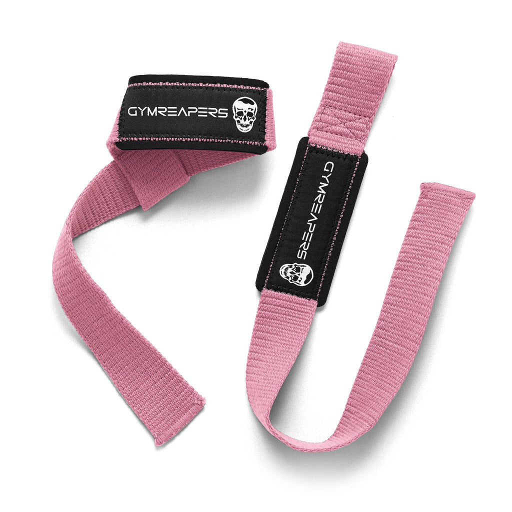 Gymreapers Lifting Wrist Straps for Weightlifting, Bodybuilding, Powerlifting, Strength Training, & Deadlifts - Padded Neoprene with 18" Cotton