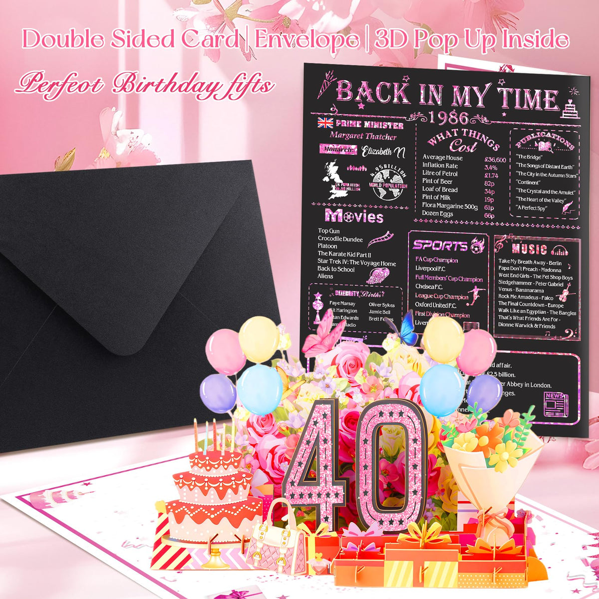 16th Birthday Card for Girl Boy Son Daughter, Big Pop Up 16th Birthday Cards for Grandson Granddaughter, Back In 2010 Funny 16 Year Old Birthday Decorations