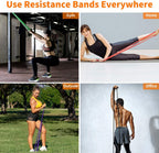 Resistance Bands Set, 5 Different Levels Pull Up Assistance Bands(8-125LB)
