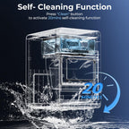 Antarctic Star Countertop Ice Maker Machine, 26Lbs/Day Fastest 6‑Min Ice