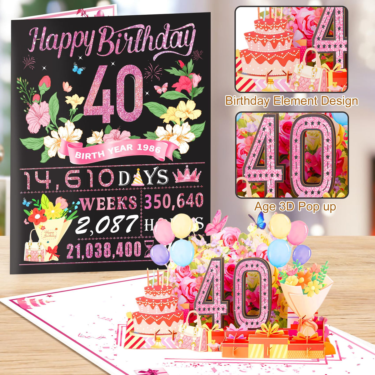 16th Birthday Card for Girl Boy Son Daughter, Big Pop Up 16th Birthday Cards for Grandson Granddaughter, Back In 2010 Funny 16 Year Old Birthday Decorations