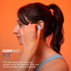 JLab Go Air Pop+ Earbuds, Dual Connect, EQ3 Sound, Black