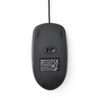 Amazon Basics Responsive and Precise 3-Button Wired USB Computer Mouse with Scrolling and Tracking, Single, Black