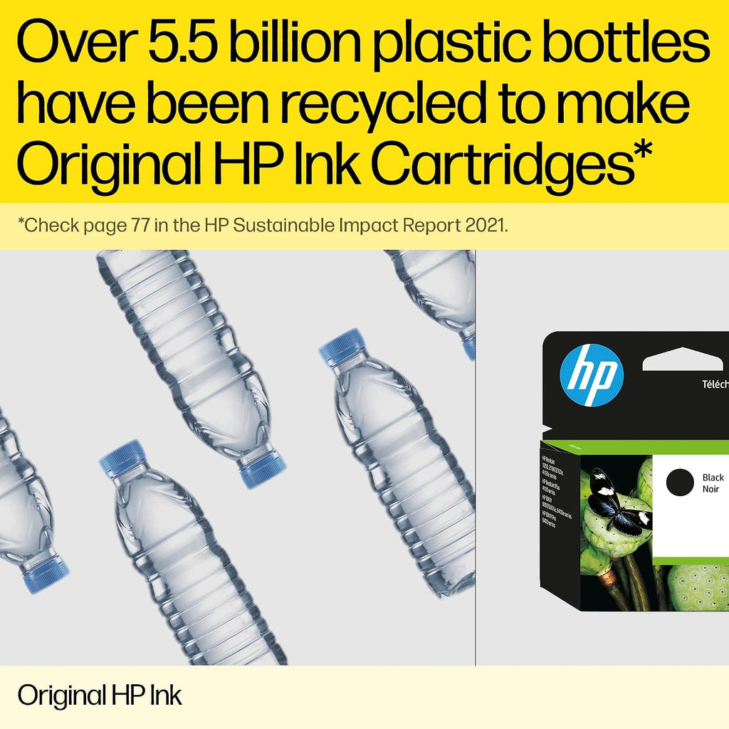 HP 302 Black & Tri-colour Original Ink Cartridges 2-Pack