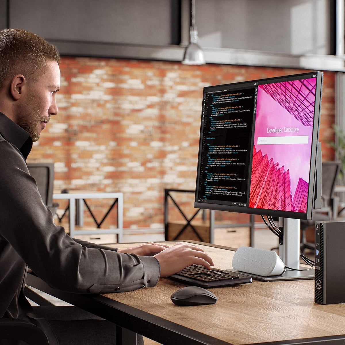 Dell Wireless Keyboard and Mouse - Spill Resistant, Adjustable Tilt