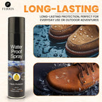 Waterproof Spray 300ml - Shoe Protector and Fabric Waterproofing for Leather, Suede, Boots and Tents | Fast-Drying, Invisible Shield Against Water, Stains and Dirt – Ideal for Everyday Use (3 Pack)