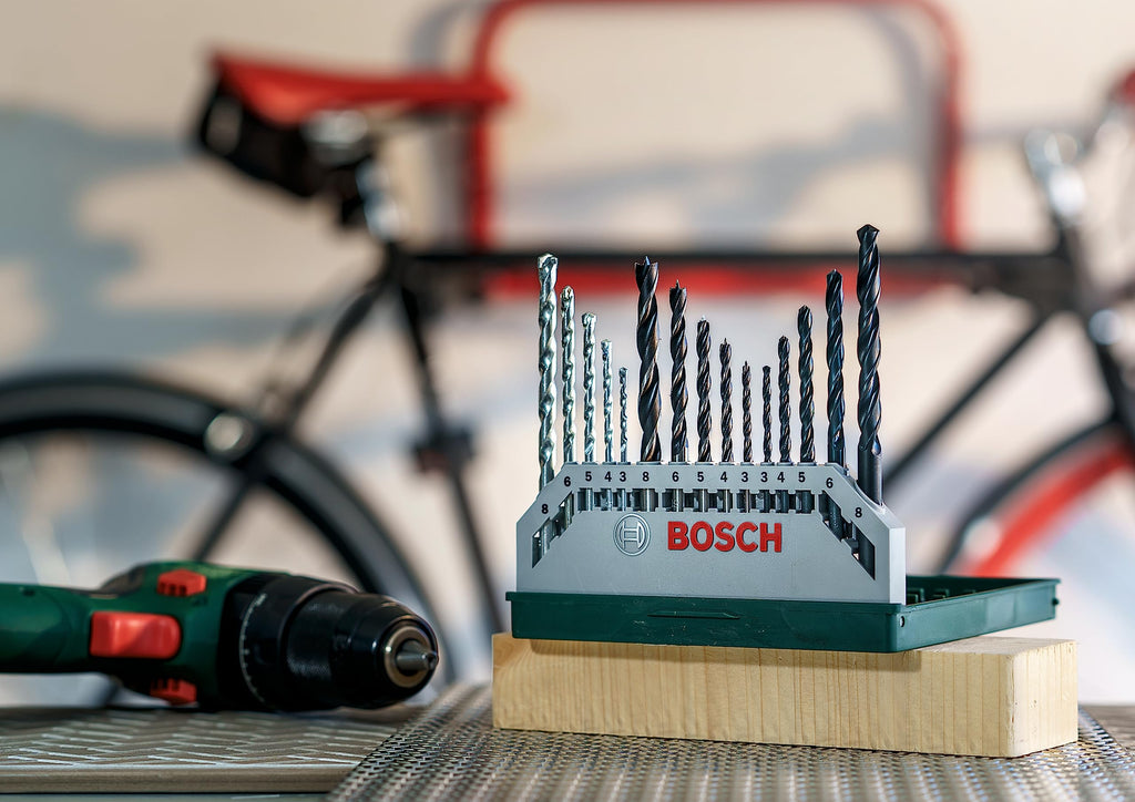 Bosch Accessories 34-piece Screwdriver/Drill bit Set (for Wood, Metal and Stone, Accessories for Drill Drivers)
