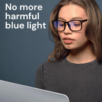 Gaoye Blue Light Blocking Glasses -Fashion Square Eyeglasses, Anti UV Ray Computer Gaming Glasses Blue Blockers for Women/Men