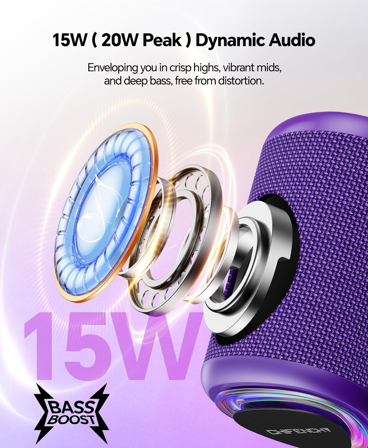 Portable Bluetooth Speaker Gift Ideas: Outdoor Travel Essentials Waterproof