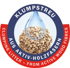 Cat's Best Wood Fibre Cat Litter, 4.3kg
