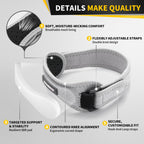 CAMBIVO 2 Pack Patella Tendon Knee Strap for Meniscus Tear & Osgood Schlatters Relief - Adjustable Knee Support for Running Stability, Jumper's Knee, Hiking & Gym Squats