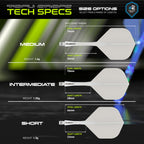 WINMAU | Fusion Integrated Dart Flights & Dart Stems | No.2