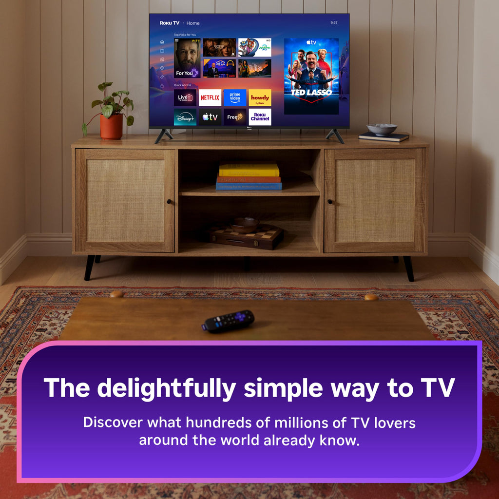 Roku 85-Inch Select Series Smart TV 2026-4K QLED TV - Roku TV