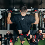BEAST RAGE Gym Gloves Weight lifting Gloves Training Anti Slip Padded Palm Half Finger Powerlifting Workout Exercise Gloves for Men and Women