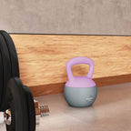 SPORTNOW 4/6/8/10/12kg Soft Kettlebell with Non Slip Handle Grey