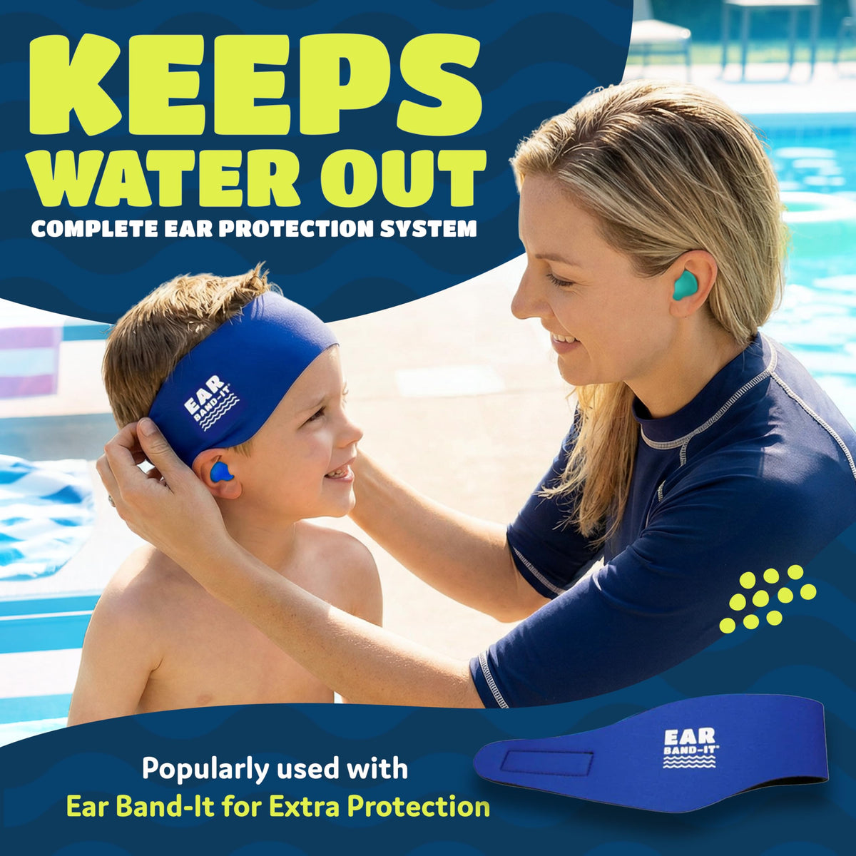 Putty Buddies Original Swimming Earplugs (3 Pair)
