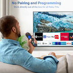 Universal Remote for All Samsung TV Remote, Replacement Compatible with All Samsung LED, LCD, QLED, HDTV, 3D Series Smart TVs (BN59-01259B)