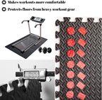 ComFy Mat Gym Flooring Mat, Foam Exercise Mats, Interlocking Puzzle EVA Floor Tiles, Non slip Rubber Cushion For Home Workout, Bonus Adhesives,24"X24"(60x60cm)