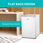 BLACK+DECKER 2.5 Cu. Ft. Compact Refrigerator, BCRK25V, Stainless Look