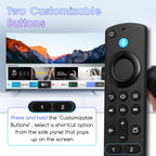 Replacement Fire Stick Remote for All Fire Series, TV FireStick (HD, 4K, 4K Max, Lite), TV Cube, for Fire-TV-Insignia/Pioneer/Smart TVs with Voice