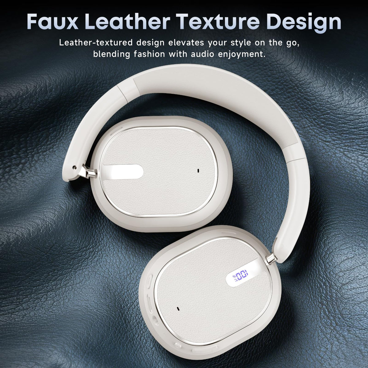 Hybrid Active Noise Cancelling Bluetooth Headphones Wireless Headphones