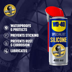 WD-40 Specialist Silicone Lubricant Spray, Smart Straw, All-Weather, 400ml