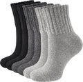 Niorasen Women's Thermal Socks, 3 Pairs Full Cushioned, Cosy Gift Winter