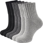 Niorasen Women's Thermal Socks, 3 Pairs Full Cushioned, Cosy Gift Winter