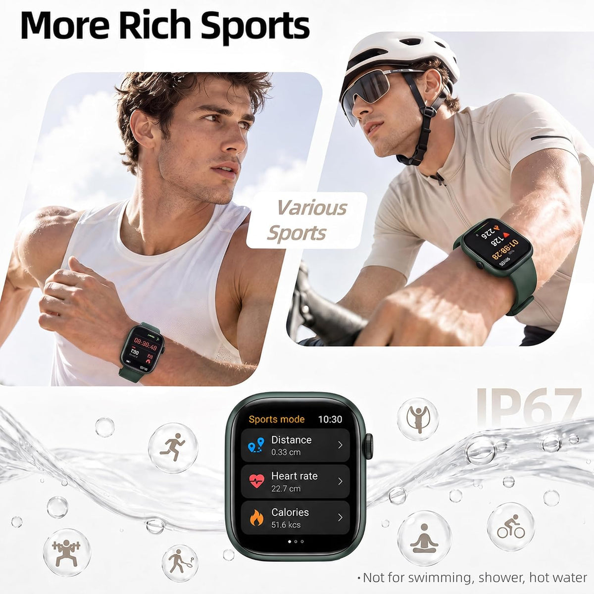 Smart Watch for Women, Bluetooth Answer/Make Calls, 1.83"HD Screen