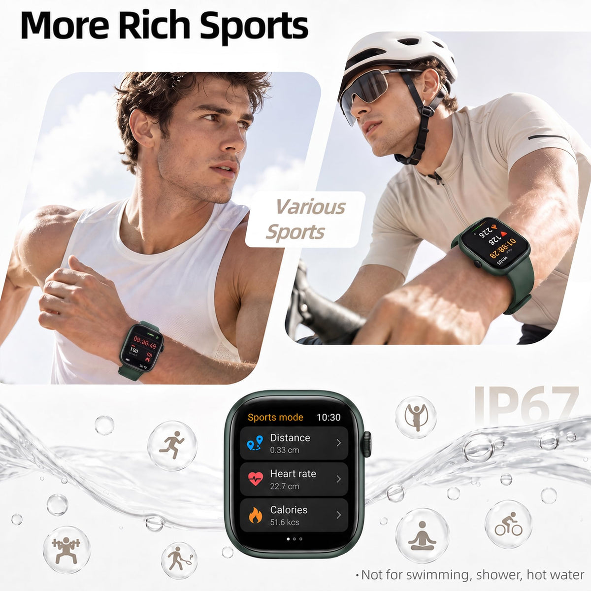 Smart Watch for Women, Bluetooth Answer/Make Calls, 1.83"HD Screen