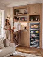 Ca'Lefort 48 Inch Wine & Beverage Refrigerator, 200 Can and 46 Bottle