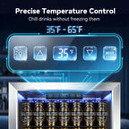 Beverage Refrigerator, 2.47 Cu.Ft Mini Fridge Beverage Cooler