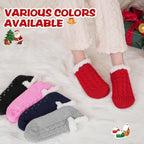 Niorasen Fluffy Slipper Socks Women Men, Winter Gift for Her, UK 4-9