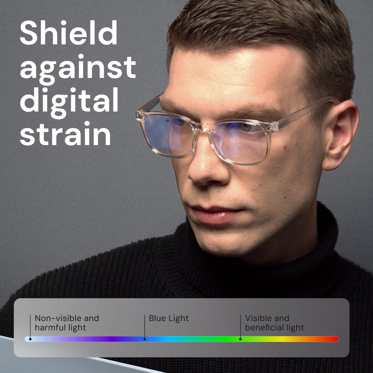 Gaoye Blue Light Blocking Glasses -Fashion Square Eyeglasses, Anti UV Ray Computer Gaming Glasses Blue Blockers for Women/Men