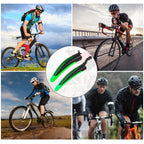 Bike Mudguard Set, Portable Adjustable Road Mountain Bike Bicycle Cycling Tires Front and Rear Mud Guard Fenders for MTB Mountain Road Bike