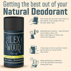 The Ilex Wood Natural Deodorant Stick - Ylang Ylang & Cedarwood - 70ml