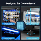 Beverage Refrigerator, 2.47 Cu.Ft Mini Fridge Beverage Cooler
