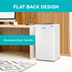 BLACK+DECKER 2.5 Cu. Ft. Compact Refrigerator, BCRK25V, Stainless Look