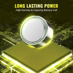 POWEROWL 12 Pcs LR44 Batteries for Christmas decorations, Flashlights, Watches, Bottle Lights
