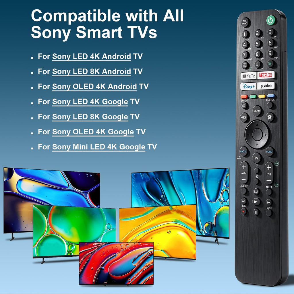 Universal Remote for All Samsung TV Remote, Replacement Compatible with All Samsung LED, LCD, QLED, HDTV, 3D Series Smart TVs (BN59-01259B)