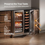 Ca'Lefort 48 Inch Wine & Beverage Refrigerator, 200 Can and 46 Bottle