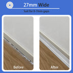 Zayejod PVC Quadrant Trim Laminate Beading Self Adhesive Matte White