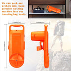 Portable Washing Machine Small Mini Hand Compact Semi Automatic Washer Laundry Perfect for Home Apartment Dorm RV Camping Travel Trip Outdoor Indoor for 6.5Lbs Washing Capacity
