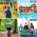Drawstring Bags for Kids Adults - Swim Gym Sports School Travel Bag