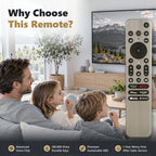 Replacement for Samsung TV Remote, for All 2019-2026 Samsung Remote Control for Smart TV with Voice Control. 2-Year Full Warranty.