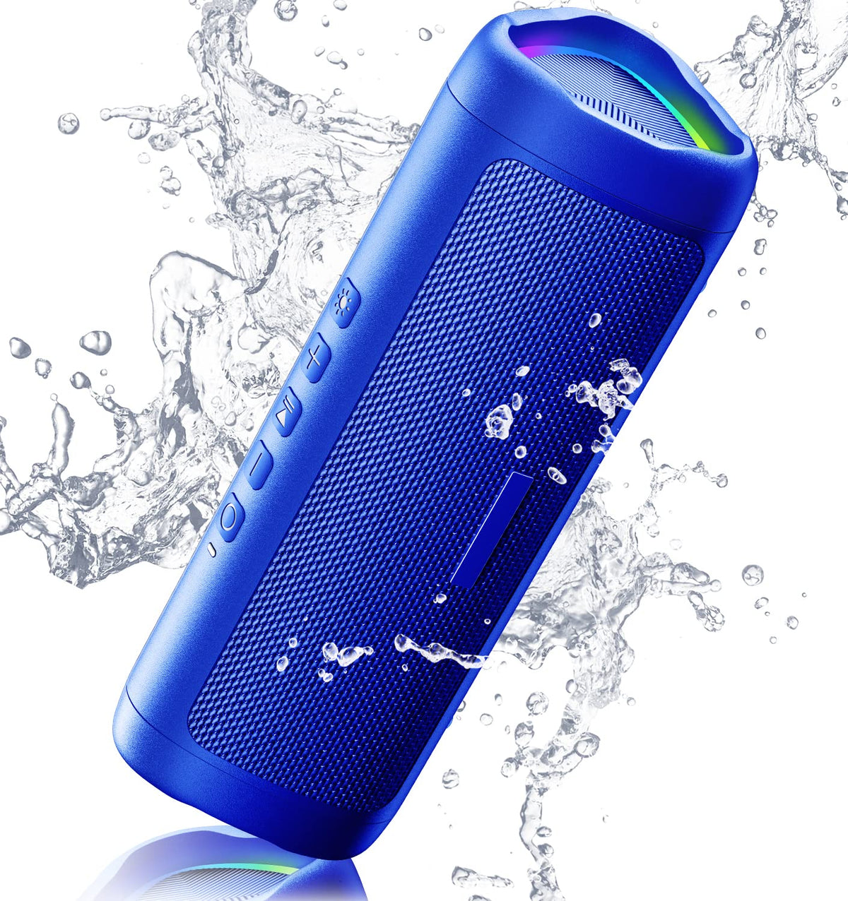 Bluetooth Speaker, 20W HD Sound, Portable Wireless, IPX5 Waterproof, Up to 24H Playtime, TWS Pairing, for Home/Party/Outdoor/Camping/Beach Essentials, Electronic Gadgets, Birthday Gift (Teal)