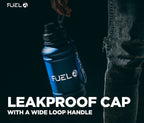 Fuel24 Stainless Steel Jug - 1.3 or 2.2 Litre Water Bottle - Extra Strong, BPA Free, Leak Proof - Large Gym Sports Bottle, 1.3L, 2.2L, Metal Bottle - Colour Options