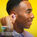 JLab Go Air Pop+ Earbuds, Dual Connect, EQ3 Sound, Black